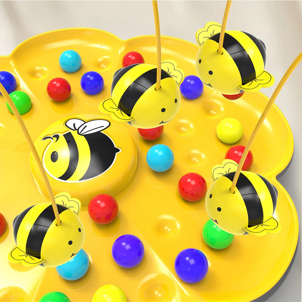 Buzzy Bee Magnetgame™ - Garanteret en lattereksplosion - Klodset brætspil