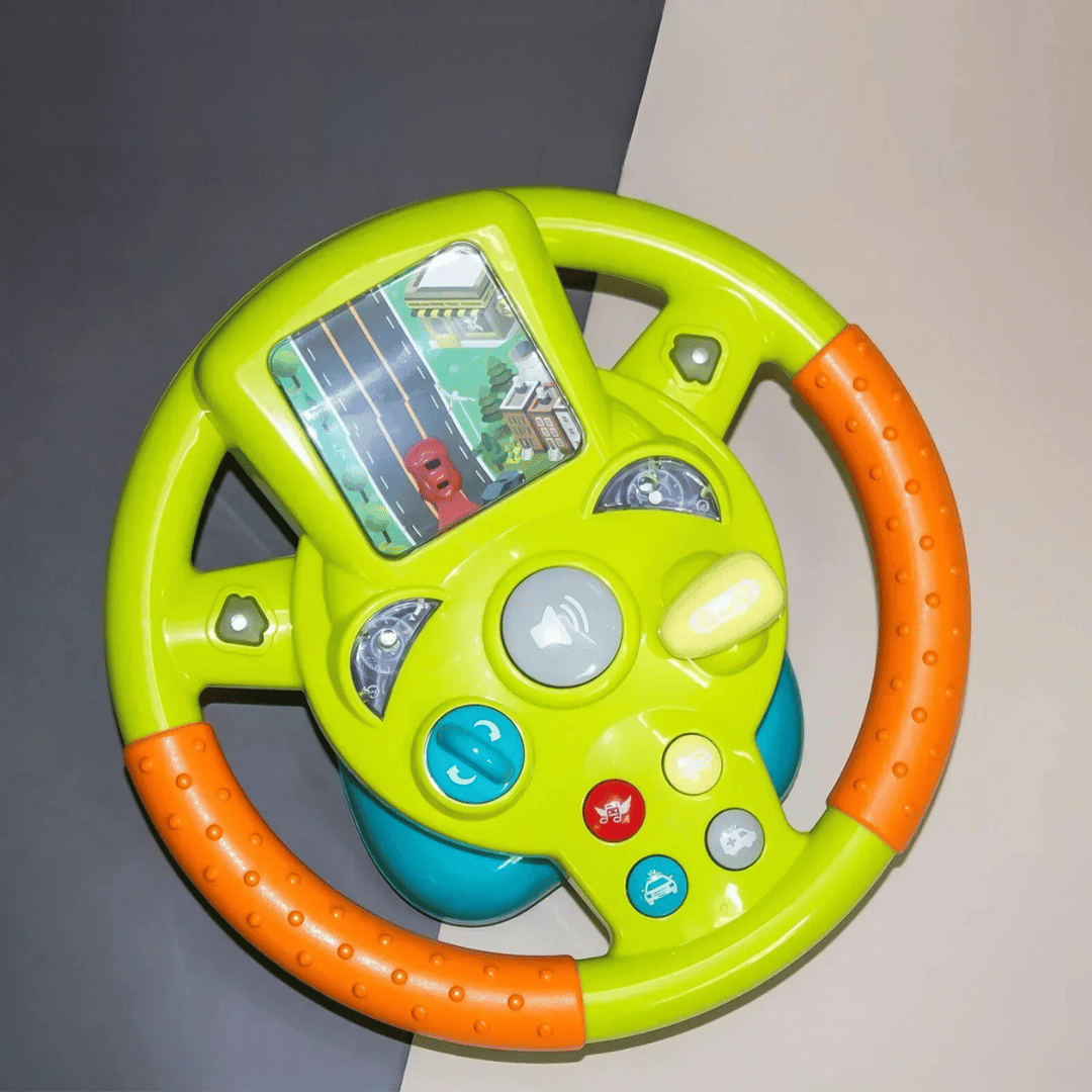 Toy Steering Wheel™ - Mini-rat, Maksimal Sjov - Legetøjsrat