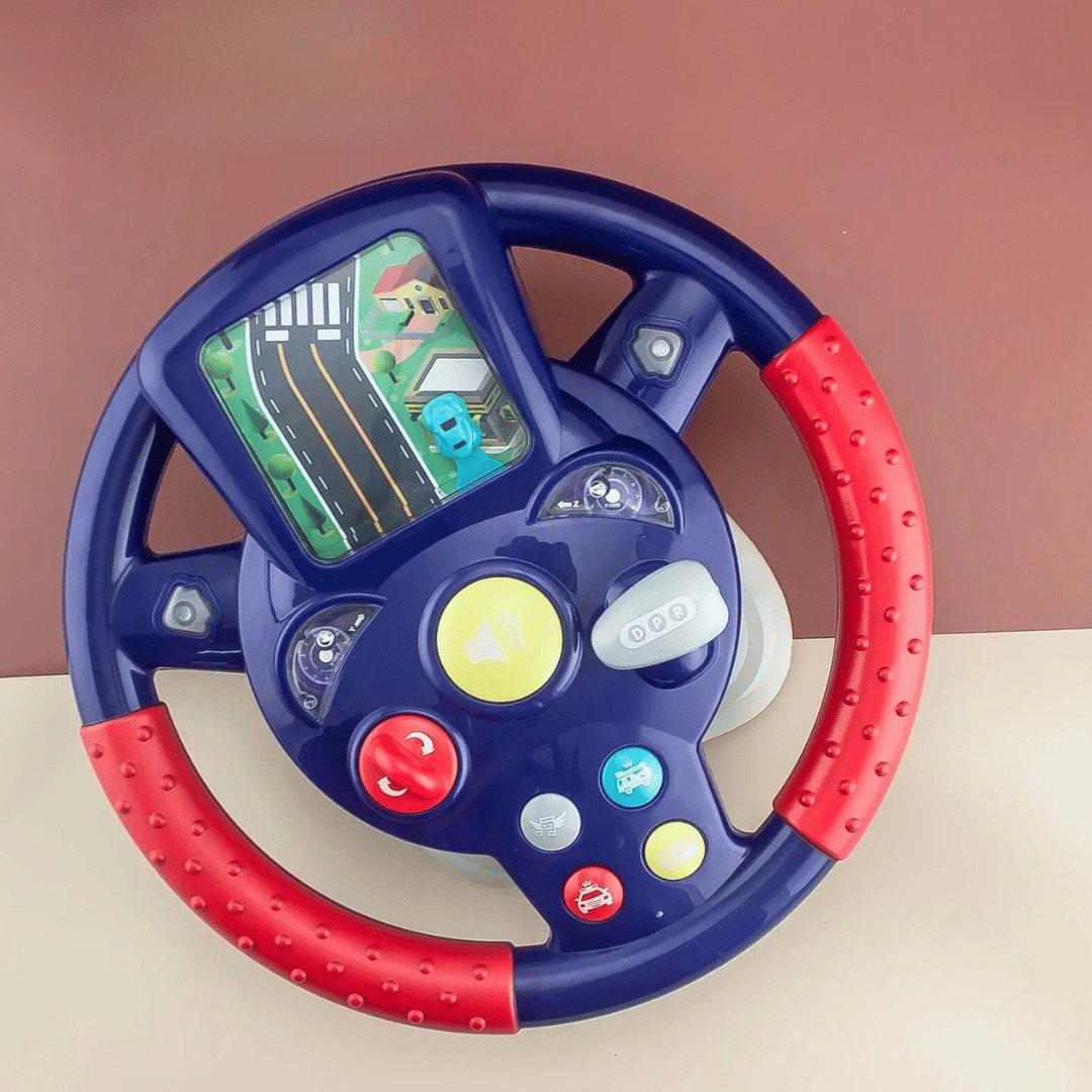 Toy Steering Wheel™ - Mini-rat, Maksimal Sjov - Legetøjsrat