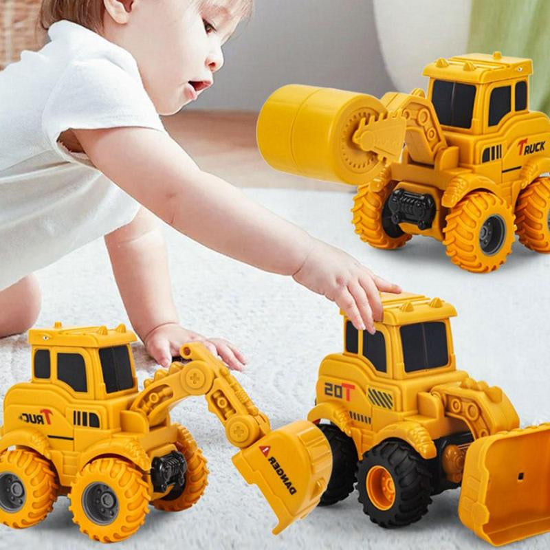 Construction Toy™ - Små ingeniører i aktion - Legetøjsgravemaskine