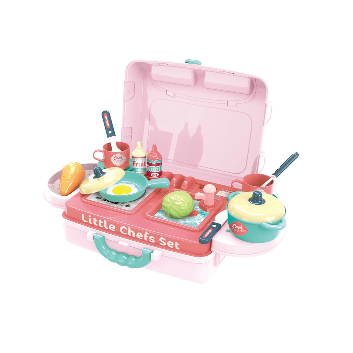 Kitchen Suitcase™ - Kitchen Fun Explosion - Legetøjskøkken