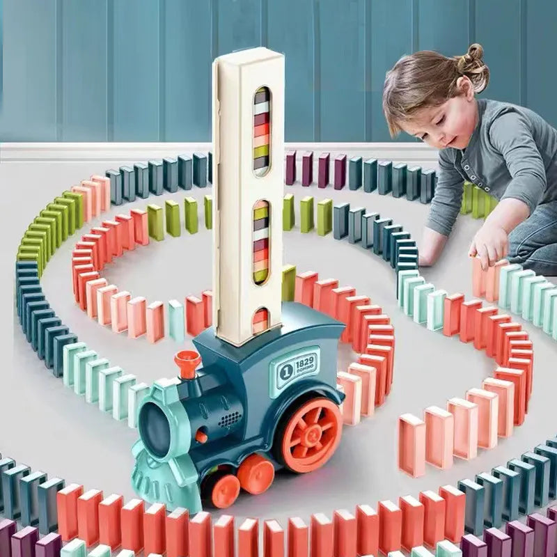 Domino train™ - Magisk Domino Byggetog