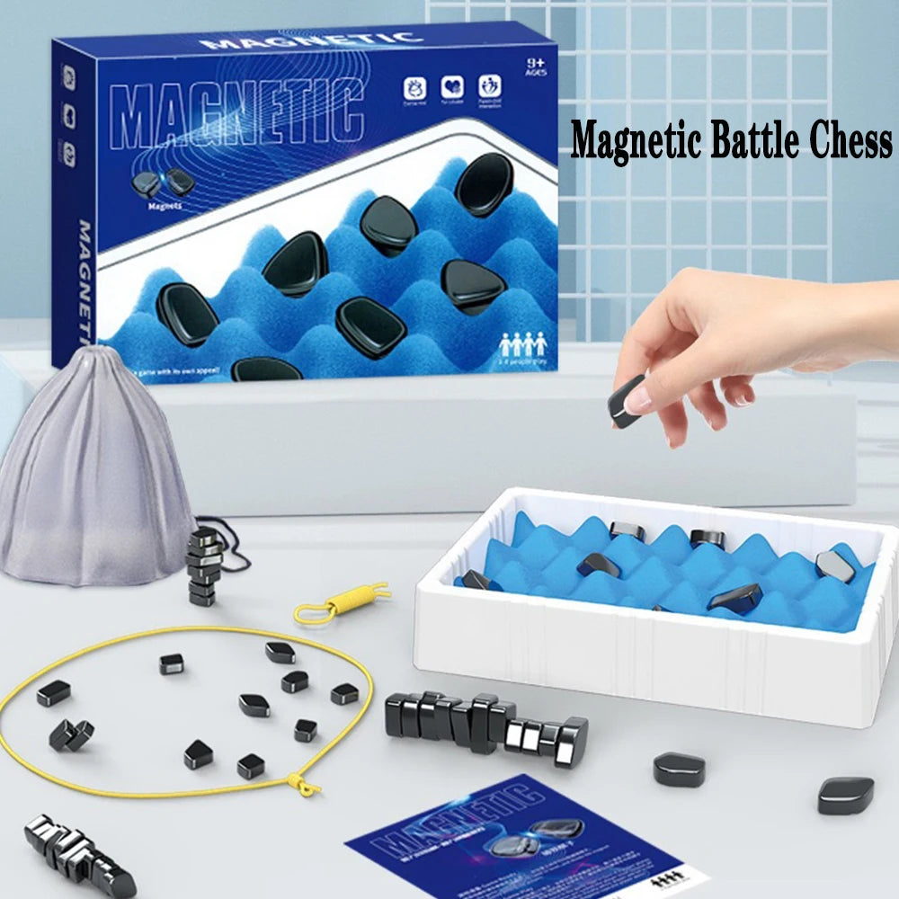 Magnetic Tactic Game™ - Strategisk spillesjov - magnetisk skakspil