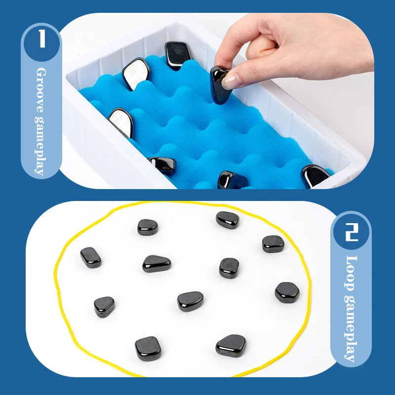 Magnetic Tactic Game™ - Strategisk spillesjov - magnetisk skakspil