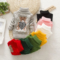 Thumbnail for Mini Fashion™ - Bamse Rullekrave Trøje til Børn