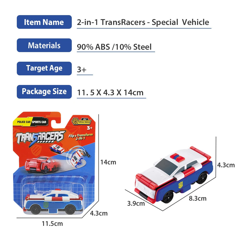 Transracers™ - Transformerende køretøjer - Legetøjsbil