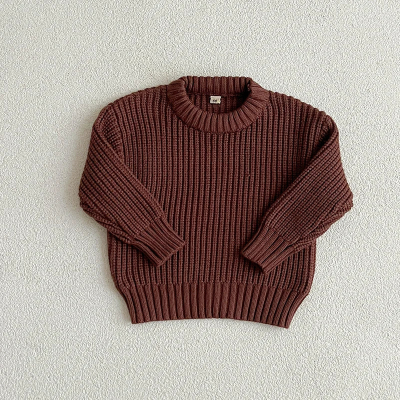 Mini Fashion™ - Superblødt Stof - Strikket Sweater