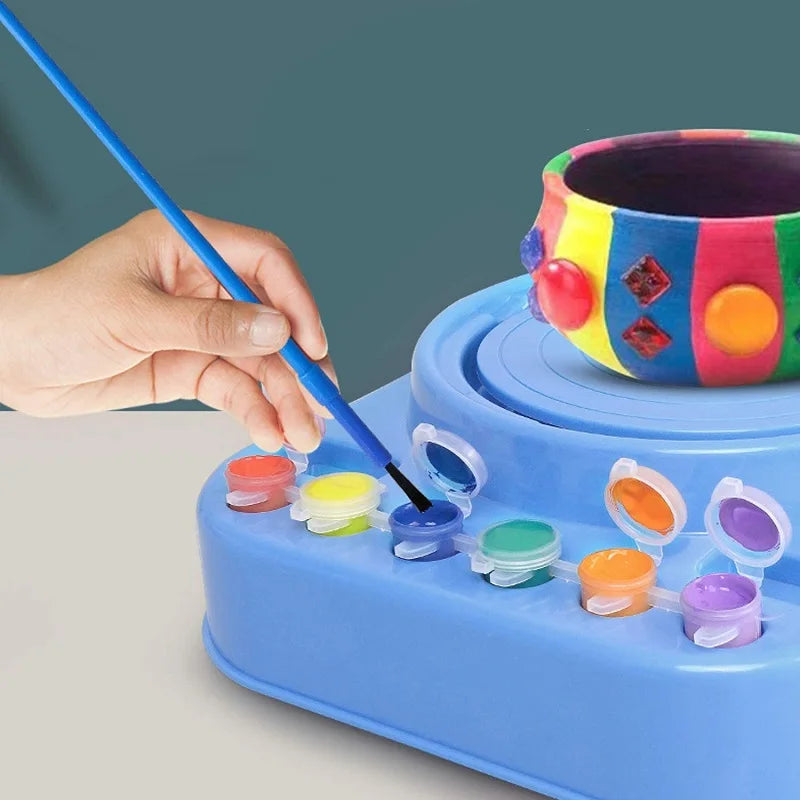 Kids Pottery Set™ - Kreationer i Ler - Keramiksæt til børn