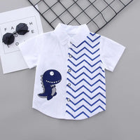 Thumbnail for Mini Fashion™ - Dino t-shirt med shorts