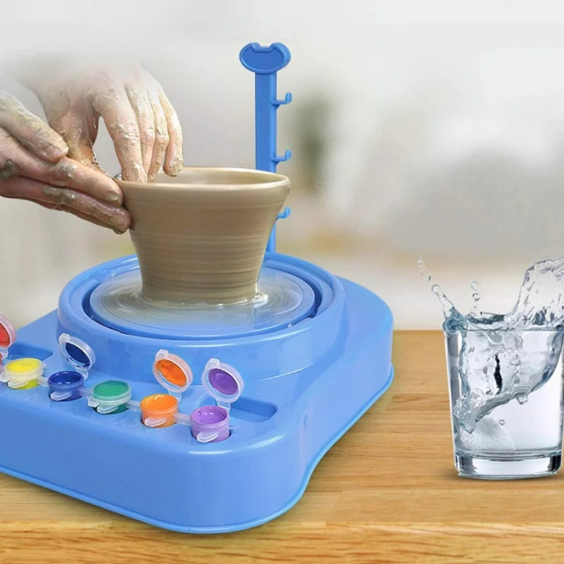 Kids Pottery Set™ - Kreationer i Ler - Keramiksæt til børn