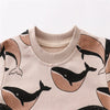 Mini Fashion™ - Hval-sweatshirt