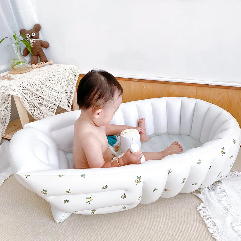 Blow Up Baby Bath™ - Til Små Vandrotter - Oppusteligt Babybadekar