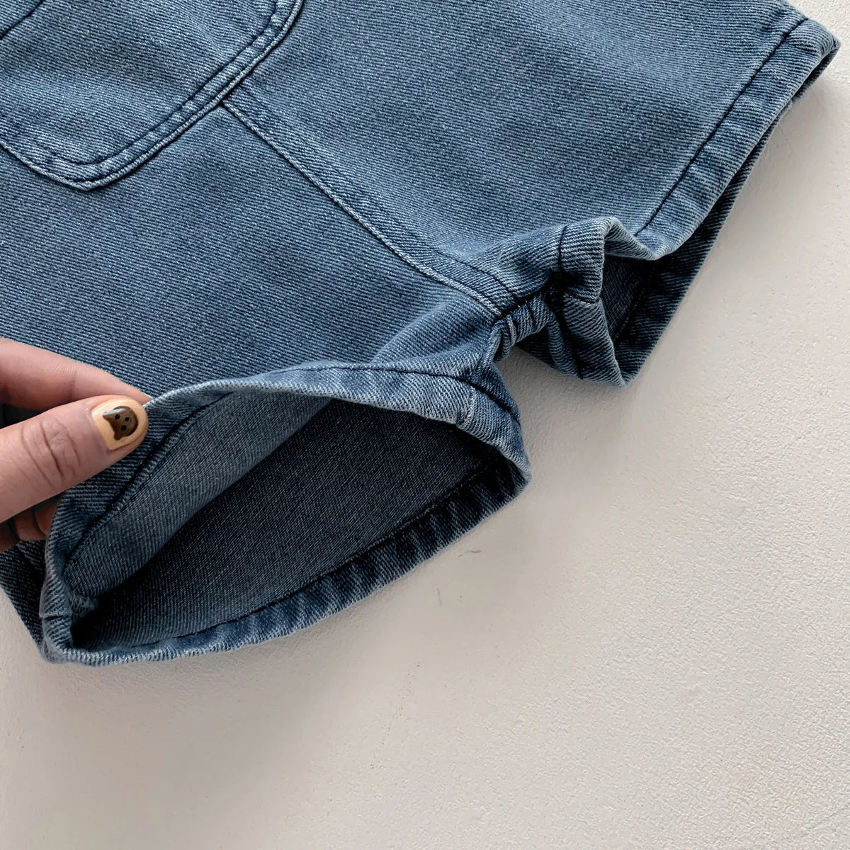 Mini Fashion™ - Drenge Alle Vegne - Denim tøjsæt