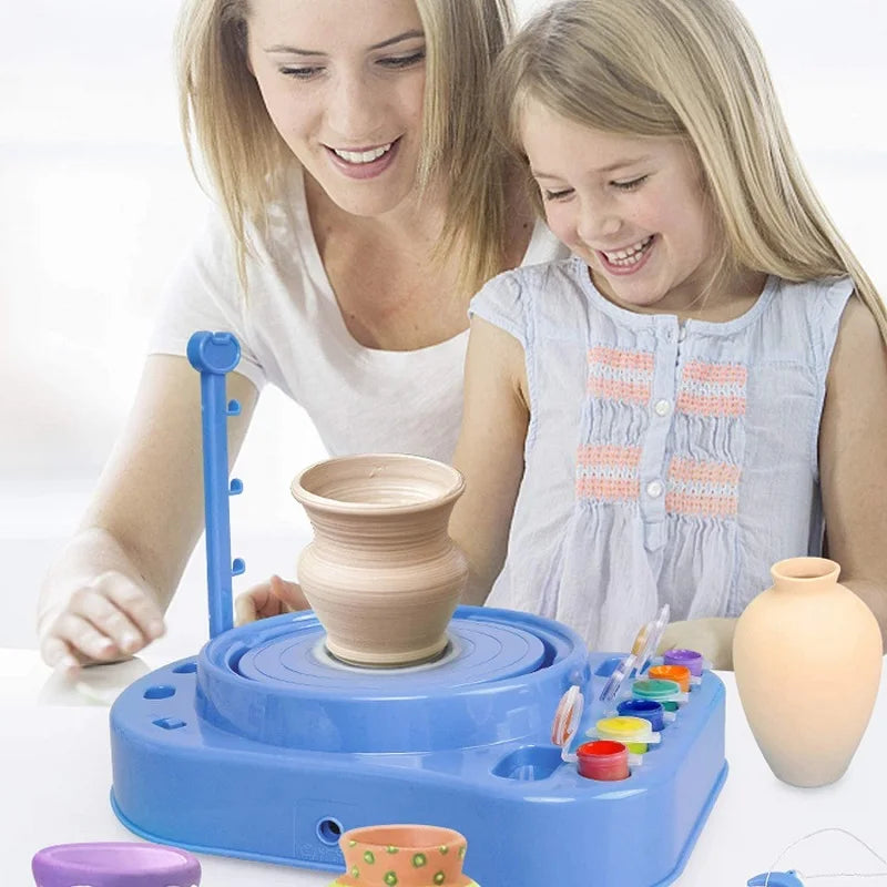 Kids Pottery Set™ - Kreationer i Ler - Keramiksæt til børn