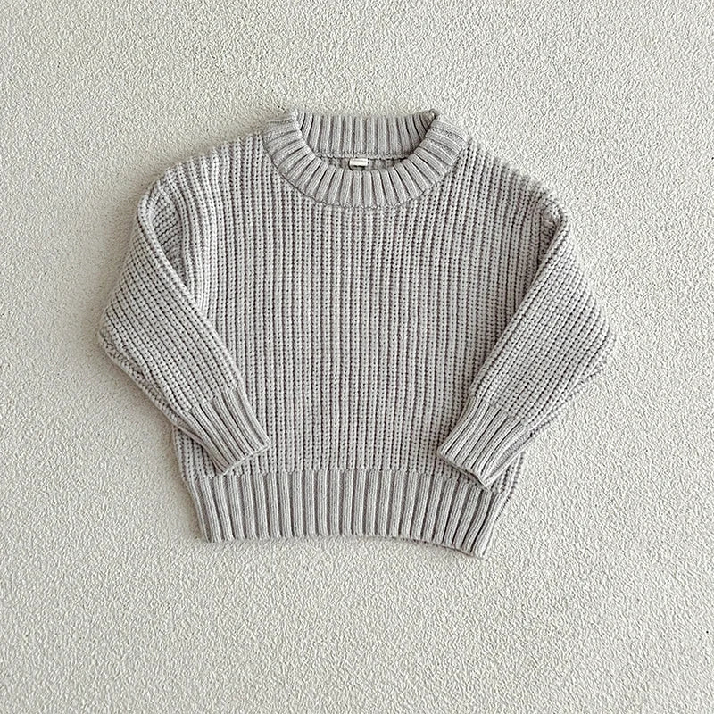 Mini Fashion™ - Superblødt Stof - Strikket Sweater