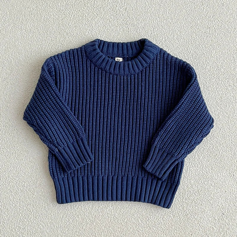 Mini Fashion™ - Superblødt Stof - Strikket Sweater