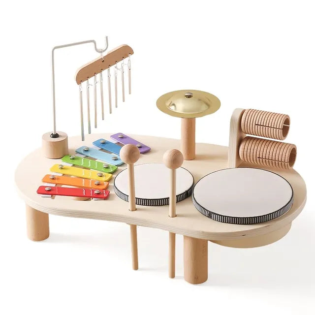 Baby Music Set™ - Musikalsk magi - Musiksæt i træ