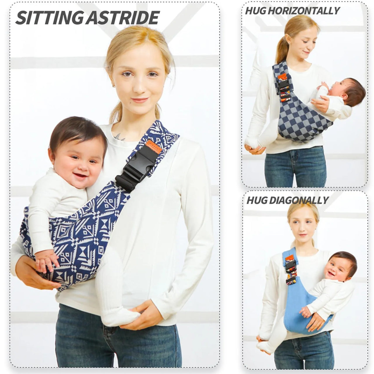 Baby Carry Sling™ - Justérbar bæresele - Hofteslynge