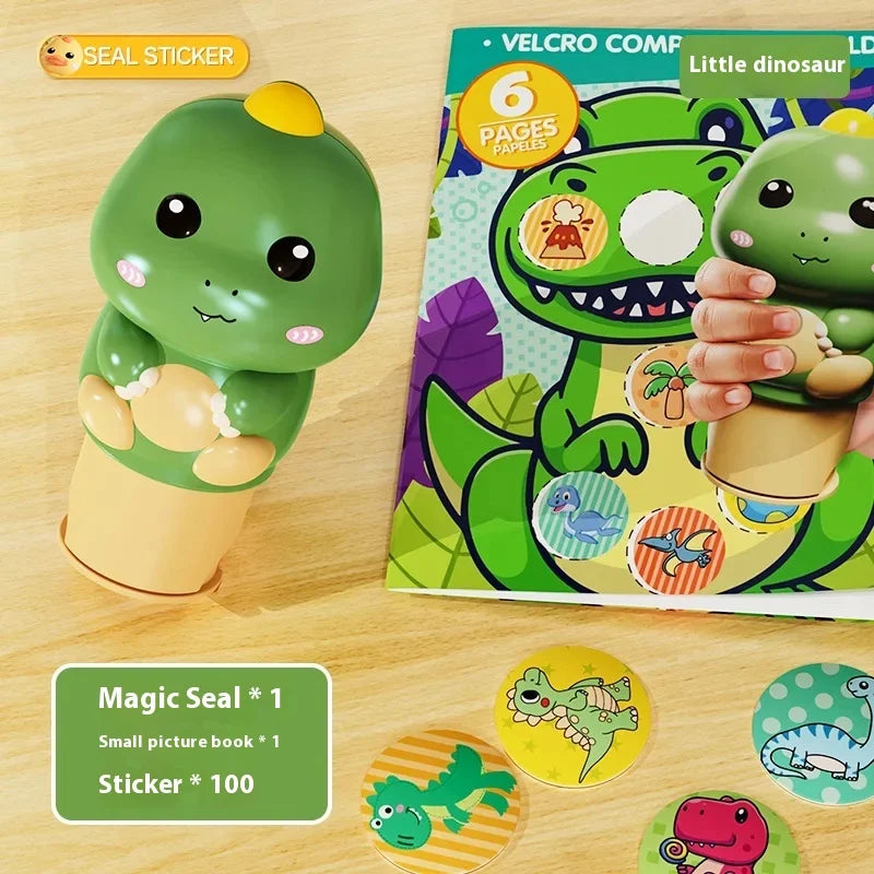 Magic Sticker Book™ -  Klistermærke Eventyrland - Klistermærkebog