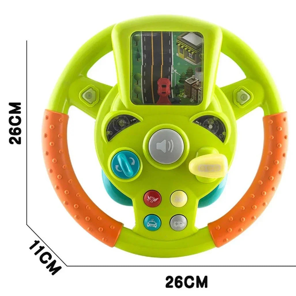 Toy Steering Wheel™ - Mini-rat, Maksimal Sjov - Legetøjsrat