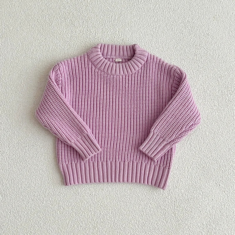 Mini Fashion™ - Superblødt Stof - Strikket Sweater