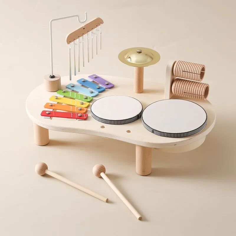 Baby Music Set™ - Musikalsk magi - Musiksæt i træ