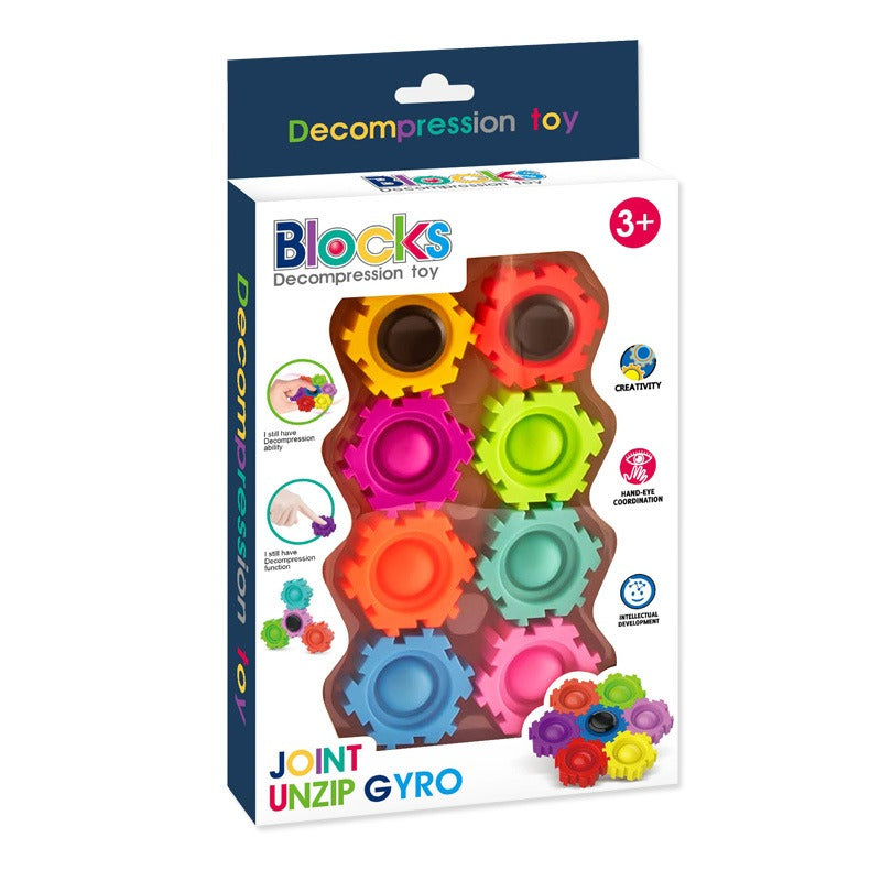 Building Poppers™ - Bygning med fantasi - Pop it Fidget