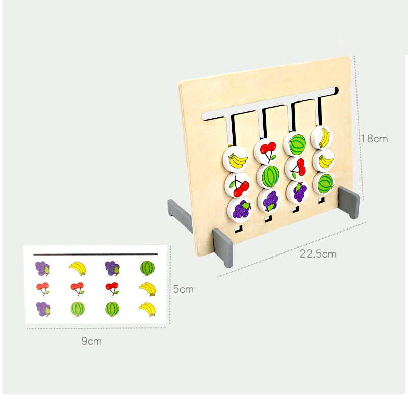 Woods™ | Logik for børn - Montessori-sorteringspuslespil