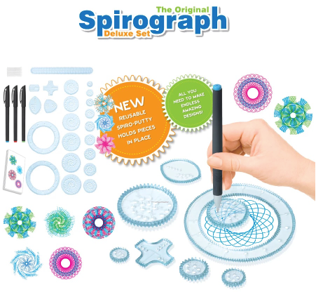 Spirograph™ - Uendelig tegnesjov! - Tegningssæt