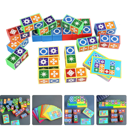CubeGame™ - Find det rigtige match! - Blokspil
