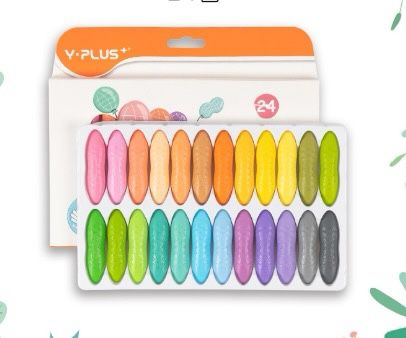 CrayonSet™ - Farvelægning uden beskidte hænder! - Sæt til farvelægning
